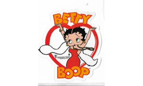 Adesivo Betty Boop Cora��o